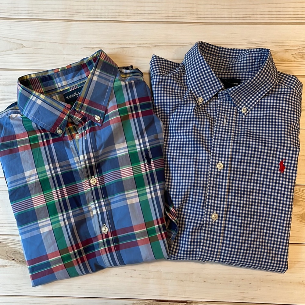 Ralph Lauren Boys button down dress shorts - never worn